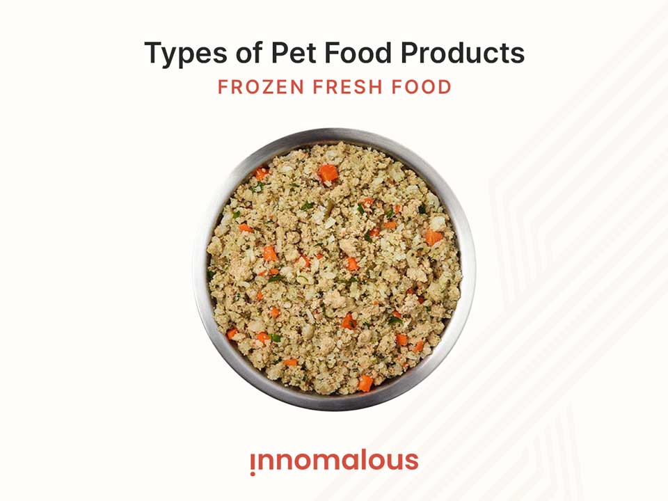 Frozen Fresh Wet Pet Food - Pet Foods 101 and Fundamentals of Pet Nutrition, Product Types, Processing, Pricing Segments and Emerging Trends for Pet Food Business Owners - Innomalous Pet Food Manufacturer India